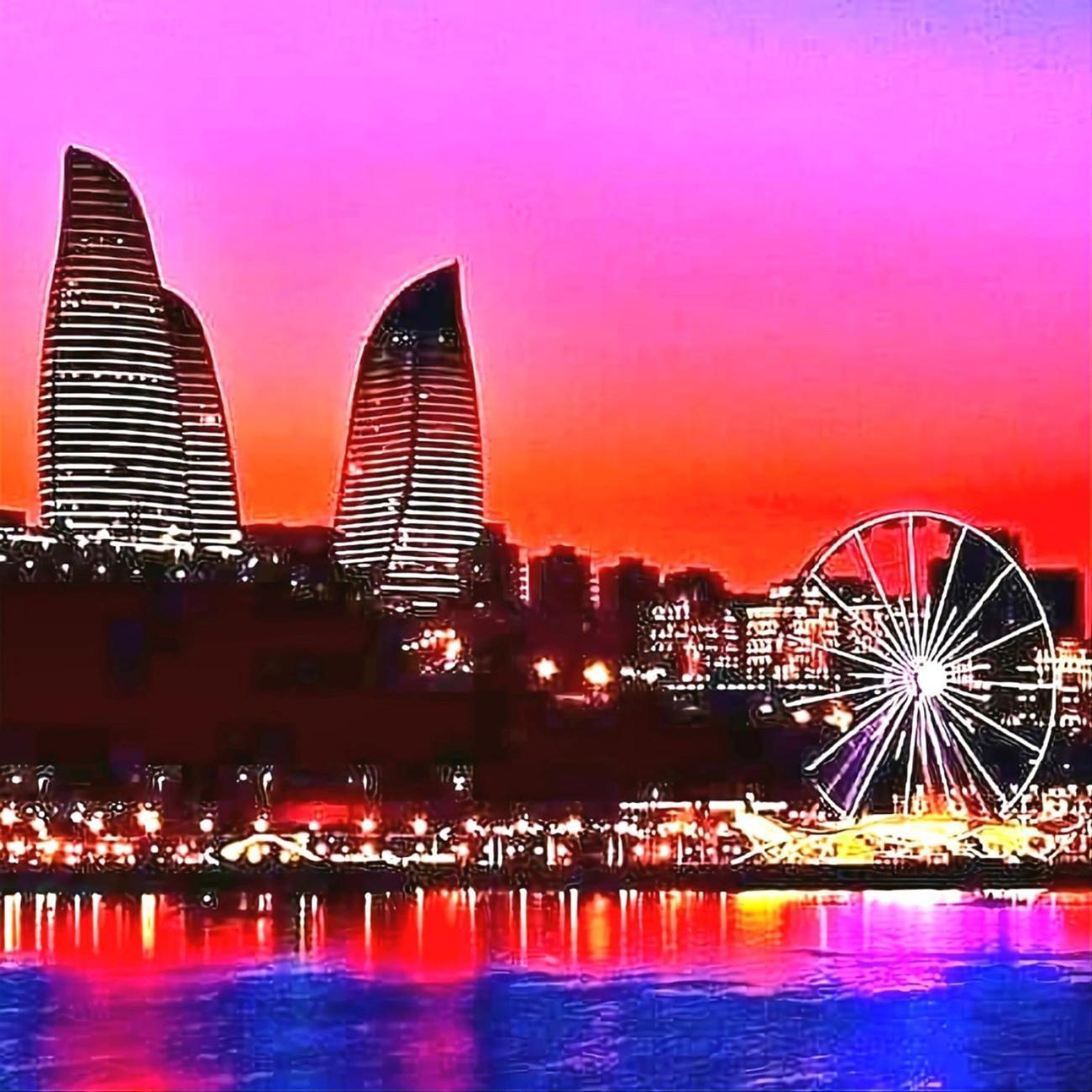 Ariva Center Hotel Xetai Baku Bagian luar foto