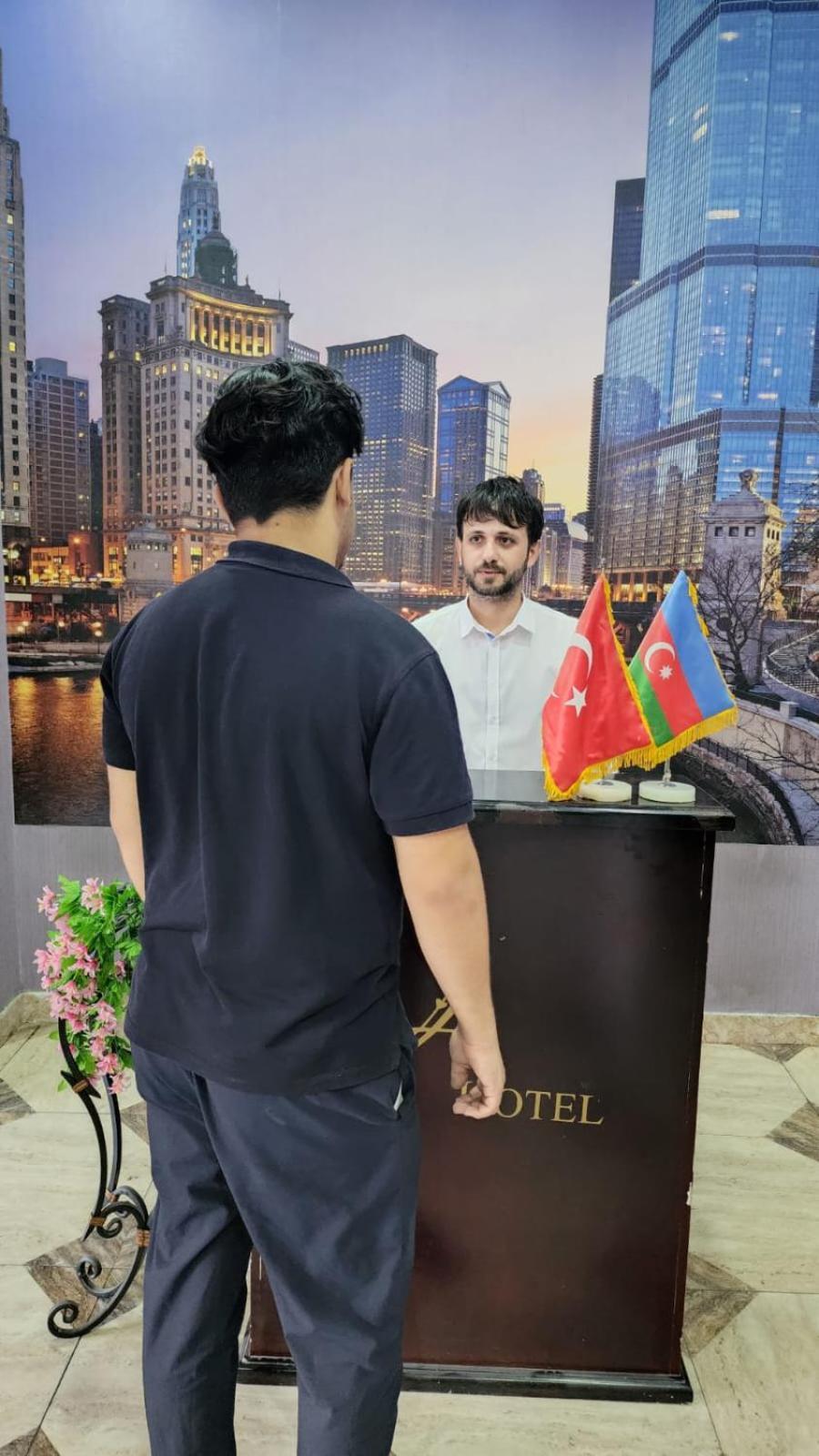 Ariva Center Hotel Xetai Baku Bagian luar foto