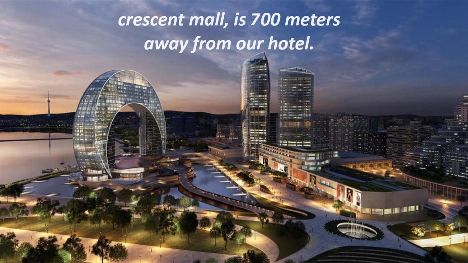Ariva Center Hotel Xetai Baku Bagian luar foto