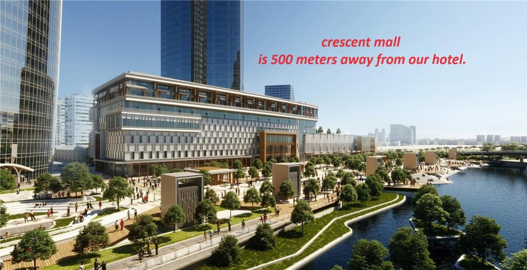 Ariva Center Hotel Xetai Baku Bagian luar foto